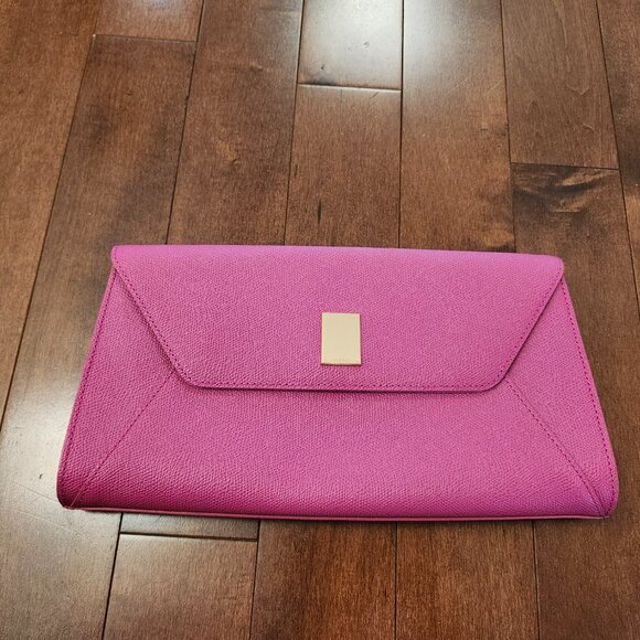 Couronne Kuron hot pink clutch bag - Picture 2 of 15